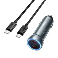 

                                    Hoco Z54B PD60W (TC To IP) Car Charger 